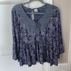 Anthropologie Paisley Blouse